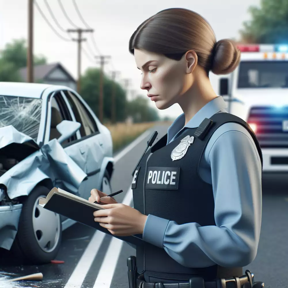 postup policie při dopravní nehodě