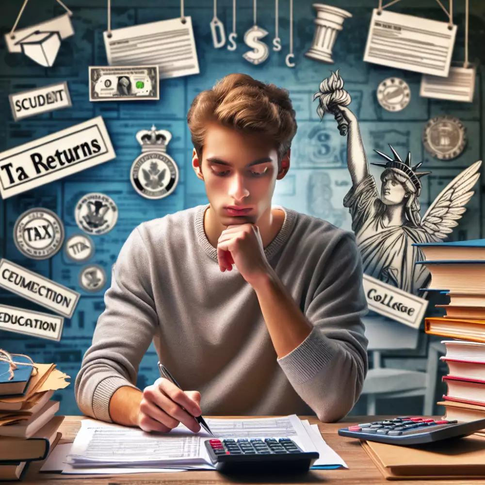 student daňové přiznání