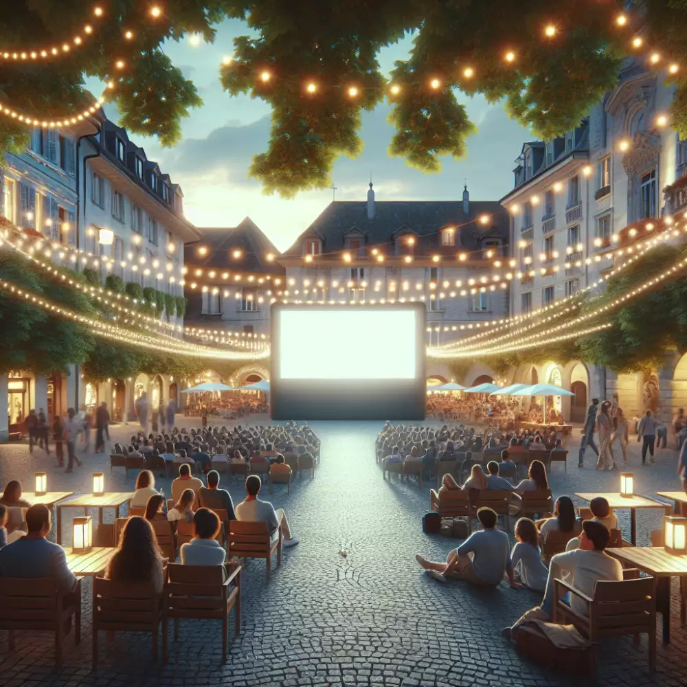 letní kino heřmanův městec
