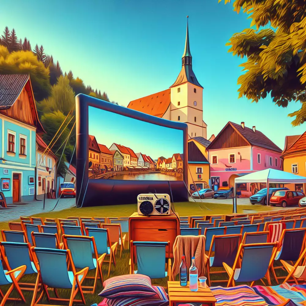 letní kino heřmanův městec